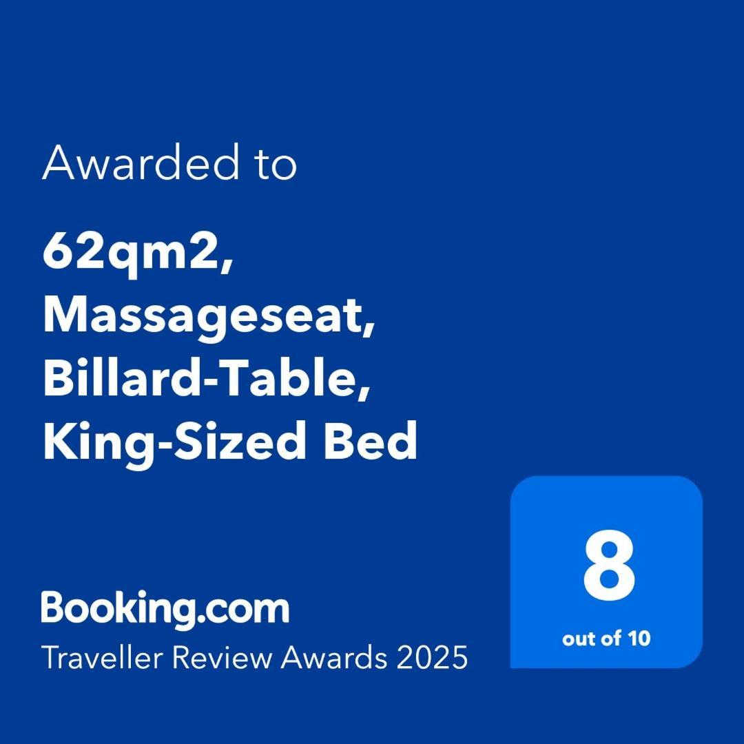ベルリン62Qm2, Massageseat, Billard-Table, King-Sized Bedアパートメント エクステリア 写真